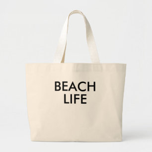 Strand Life Badmeester Gift Grote Tote Bag