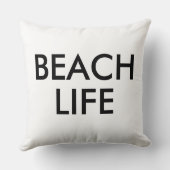 Strand Life Badmeester Gift Kussen (Achterkant)
