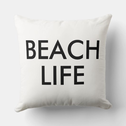 Strand Life Badmeester Gift Kussen (Achterkant)