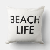 Strand Life Badmeester Gift Kussen (Voorkant)