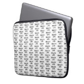 Strand Life Badmeester Gift Laptop Sleeve (Voorkant Links)