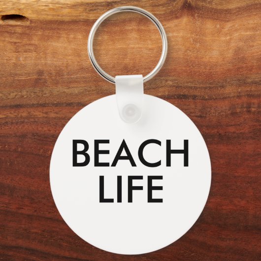 Strand Life Badmeester Gift Sleutelhanger (Achterkant)