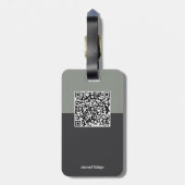 Strand LT04-0426 Bagagelabel (Achterkant verticaal)