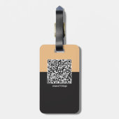 Strand LT05-0426 Bagagelabel (Achterkant verticaal)