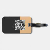 Strand LT05-0426 Bagagelabel (Achterkant horizontaal)