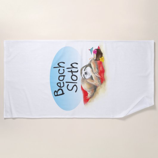 Strand Luie Handdoek (Voorkant)