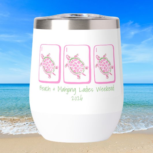 Strand & Mahjong-weekend Persoonlijke Zeeschildpad