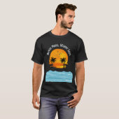 Strand meer, Werk minder T-shirt (Voorkant volledig)