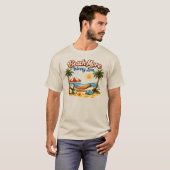 STRAND MEER ZORGEN MINDER T-SHIRT (Voorkant volledig)