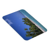 Strand met palmbomen, Malediven Magneet (Rechterzijde)