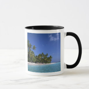 Strand met palmbomen, Malediven Mok