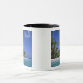 Strand met palmbomen, Malediven Mok (Midden)