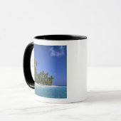Strand met palmbomen, Malediven Mok (Voorkant links)