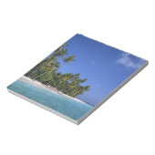 Strand met palmbomen, Malediven Notitieblok (Linkerzijde)
