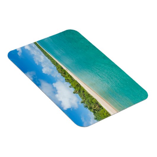 strand met palmbomen, Tonga Magneet (Rechterzijde)