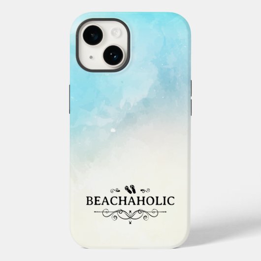 Strand met strand Case-Mate iPhone case (Achterkant)