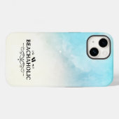 Strand met strand Case-Mate iPhone case (Achterkant (horizontaal))