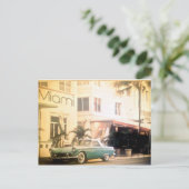 strand Miami-Zuid Briefkaart (Staand voorkant)