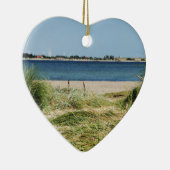 Strand mit Dünen Keramisch Ornament (Rechts)