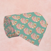 Strand Monogram Nautilus Tote met stijlvolle strep Stropdas