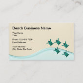 Strand Natuur Thema Visitekaartje (Voorkant)