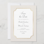 Strand Nautisch Touw Trouwen Save the Date (Achterkant)