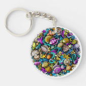 Strand Nautische Sleutelhanger Zie beide zijden (Voorkant)