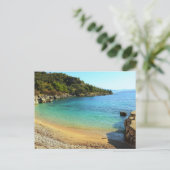 strand Nissaki Briefkaart (Staand voorkant)