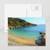 strand Nissaki Briefkaart (Voorkant / Achterkant)