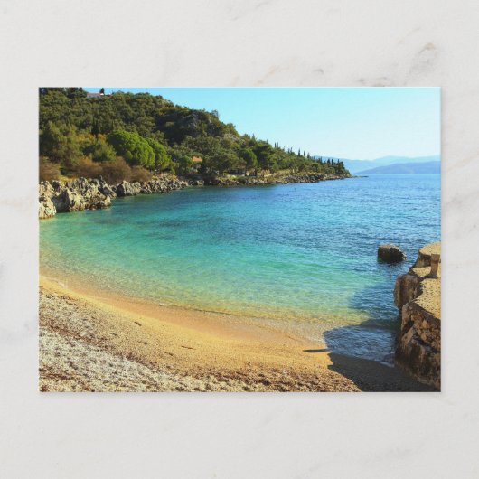 strand Nissaki Briefkaart (Voorkant)