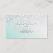 Strand Oceaan Gry Wit Grungy Ombre Wit VIP Visitekaartje (Achterkant)