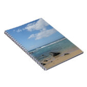 Strand Oceaan Kauai Notitieboek (Rechterzijde)