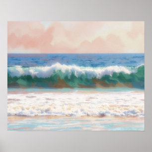 Strand Oceaan Kunst Poster