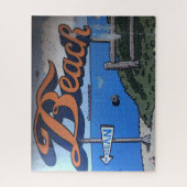 strand oceaan legpuzzel (Verticaal)