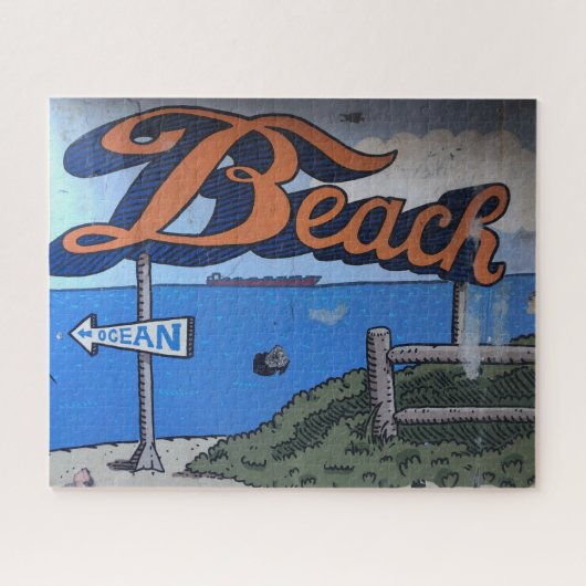 strand oceaan legpuzzel (Horizontaal)