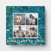 Strand oceaan meer water personaliseren foto sjabl fotoplaat (Voorkant)