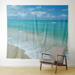 Strand Oceaan Schitterend Landschap Wand Hanger Ac Wandkleed