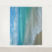 Strand Oceaan Schitterend Landschap Wand Hanger Ac Wandkleed (Voorkant)