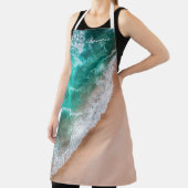 Strand oceaan turquoise water zand tropische zomer schort (Insitu)