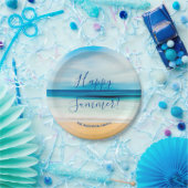 Strand oceaan zee zomerfeest papieren bordje (Feest)