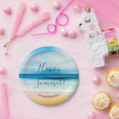 Strand oceaan zee zomerfeest papieren bordje (Feest)