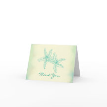 Strand Oceaan Zeester Koppel Dank Je Wel