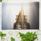 Strand Oceanside Theedoek (Gevouwen)