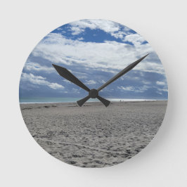 STRAND OCHTEND RONDE KLOK