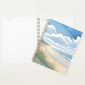 Strand Oever Wandel | Kust Oceaan Aquarel Planner (Display)
