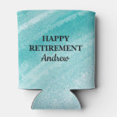 Strand of zwembad of zomerpensioen blikjeskoeler (Achterkant)