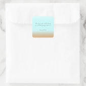 Strand Ombre Elegante Favor Stickers (Tas)
