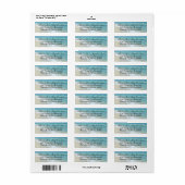 Strand Ontspanning Ocean Uitzicht Spa Wit Zand Etiket (Full Sheet)
