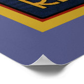 strand Oostende Summer zwemt schoonheid Poster (Hoek)