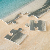 strand op Bora Bora jigzaag puzzel (Zijkant)